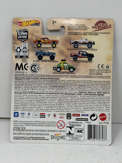 Hot Wheels Premium Desert Rally 1988 Jeep Grand Wagoneer 1:64 Diecast