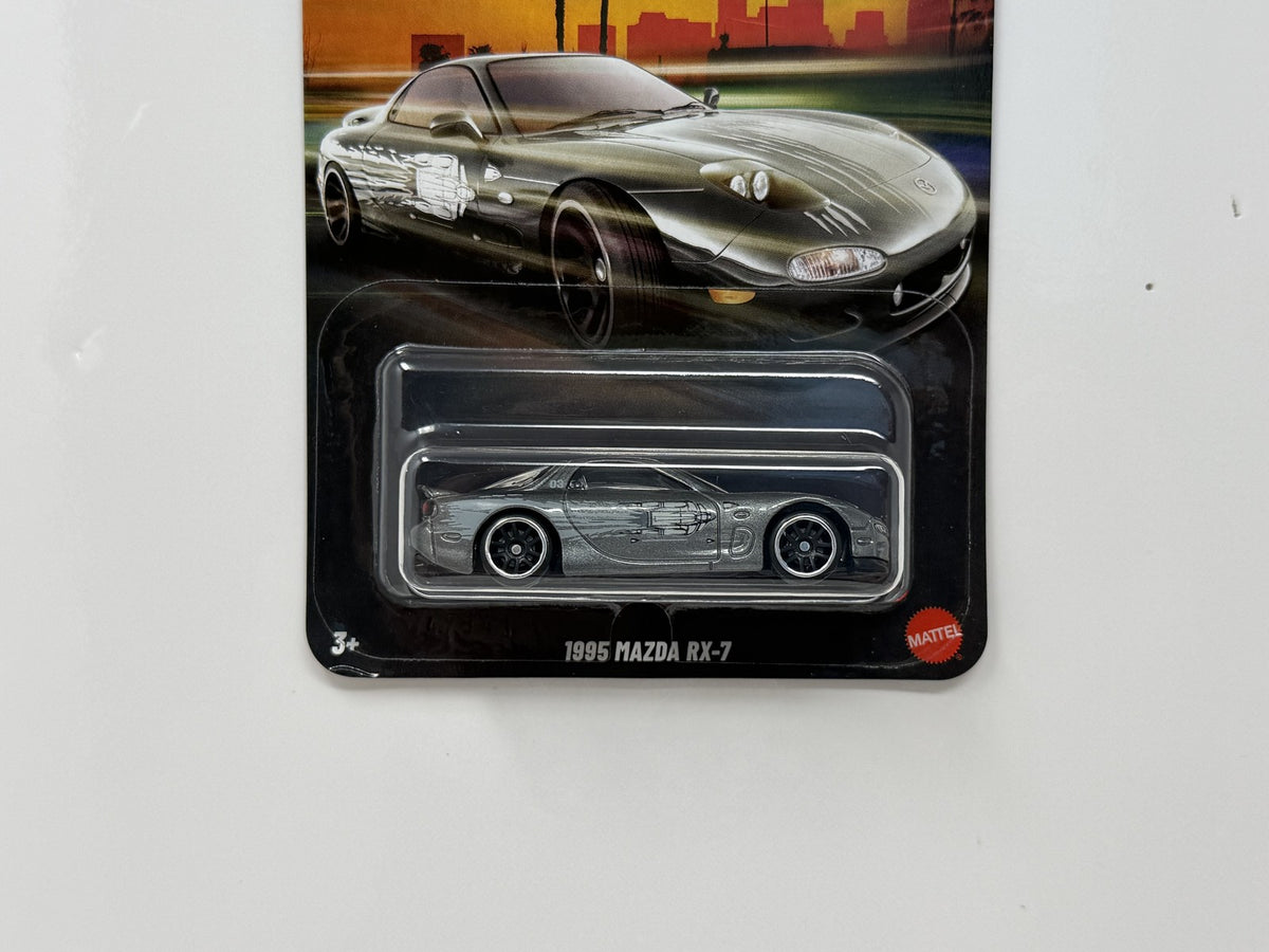 Hot Wheels Silver Series Fast & Furious 1995 Mazda RX-7 1:64 Diecast
