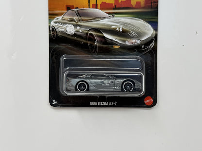 Hot Wheels Silver Series Fast & Furious 1995 Mazda RX-7 1:64 Diecast
