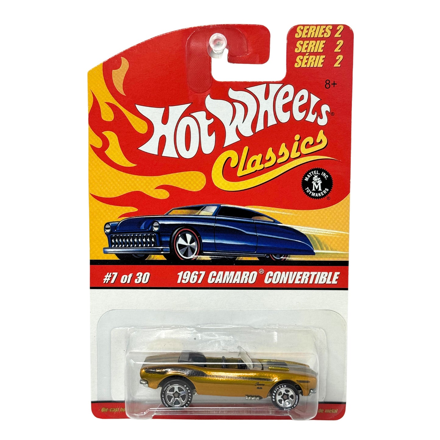Hot Wheels Classics Series 2 1967 Camaro Convertible 1:64 Diecast