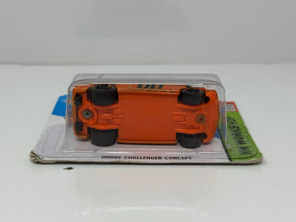 Hot Wheels Workshop Dodge Challenger Concept 1:64 Diecast Orange Short Card