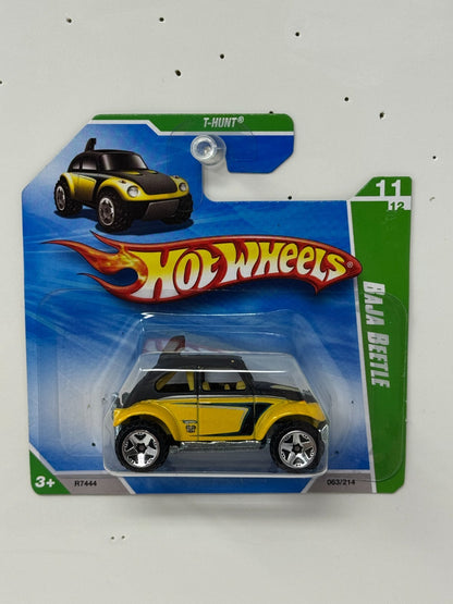 Hot Wheels Treasure Hunt Volkswagen Baja Beetle 1:64 Diecast Short Card