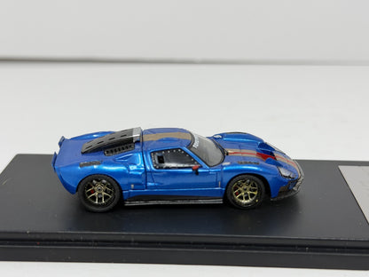 Unbranded Ford GT Race Car Blue 1:64 Diecast
