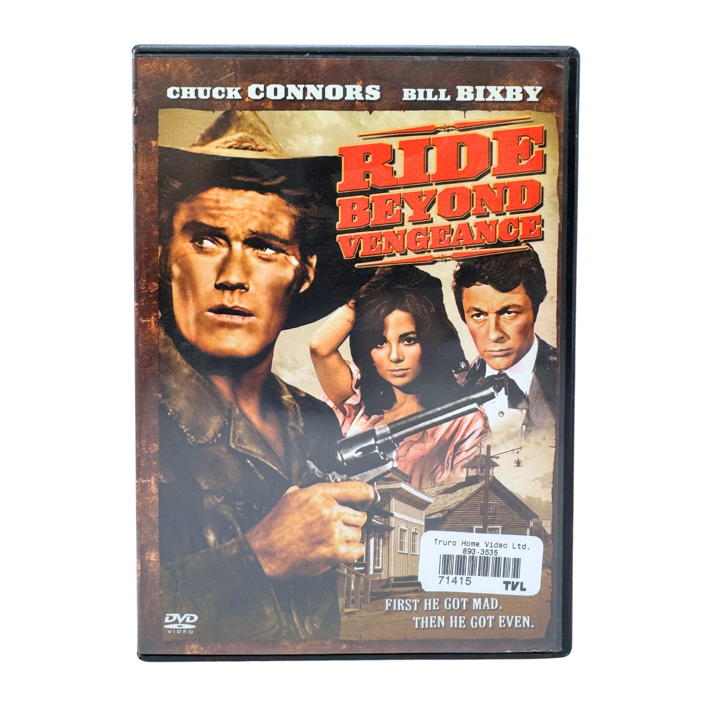 Ride Beyond Vengeance (DVD) Chuck Connors Western