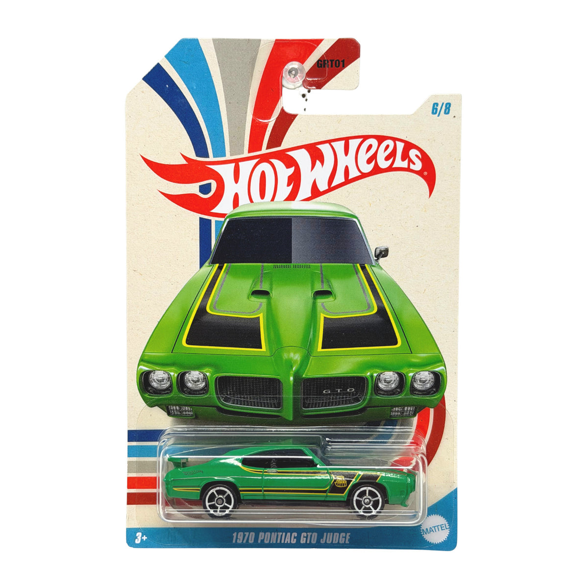 Hot Wheels American Muscle 1970 Pontiac GTO Judge 1:64 Diecast Green