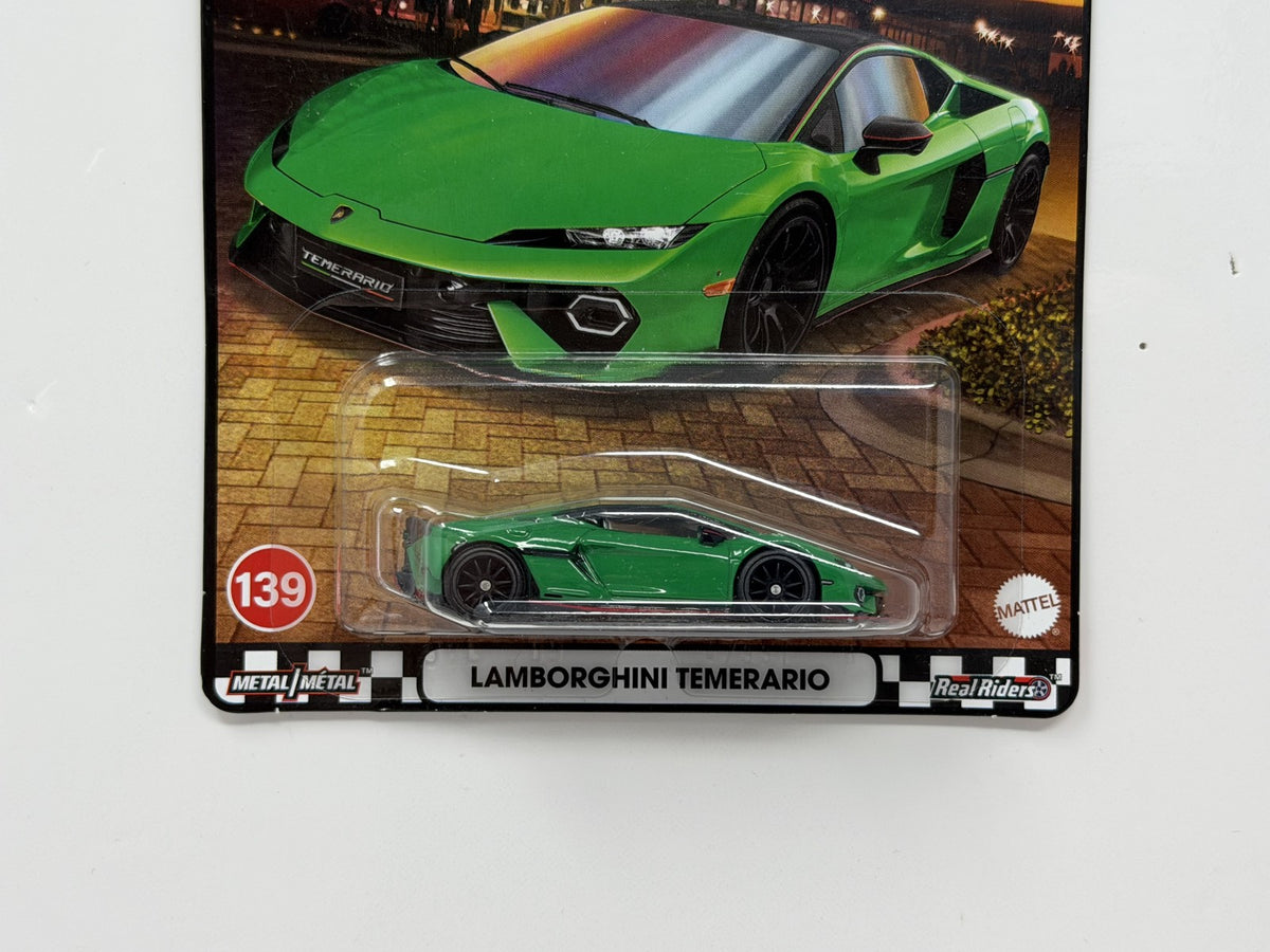 Hot Wheels Premium Boulevard #139 Lamborghini Temerario 1:64 Diecast