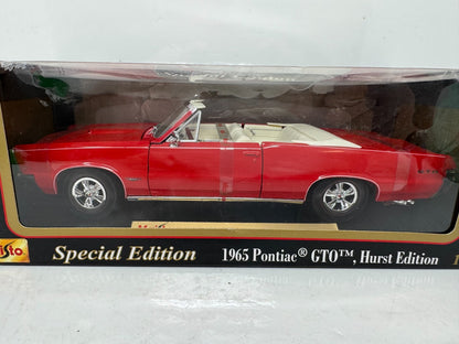 Maisto 1965 Pontiac GTO Hurst Edition Convertible Special Edition 1:18 Diecast