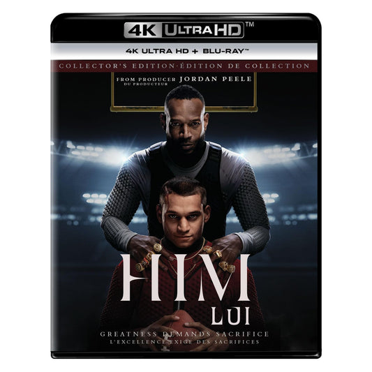 Him (4K UHD Blu-ray) Tyriq Withers Horror Thriller New and Sealed!!!