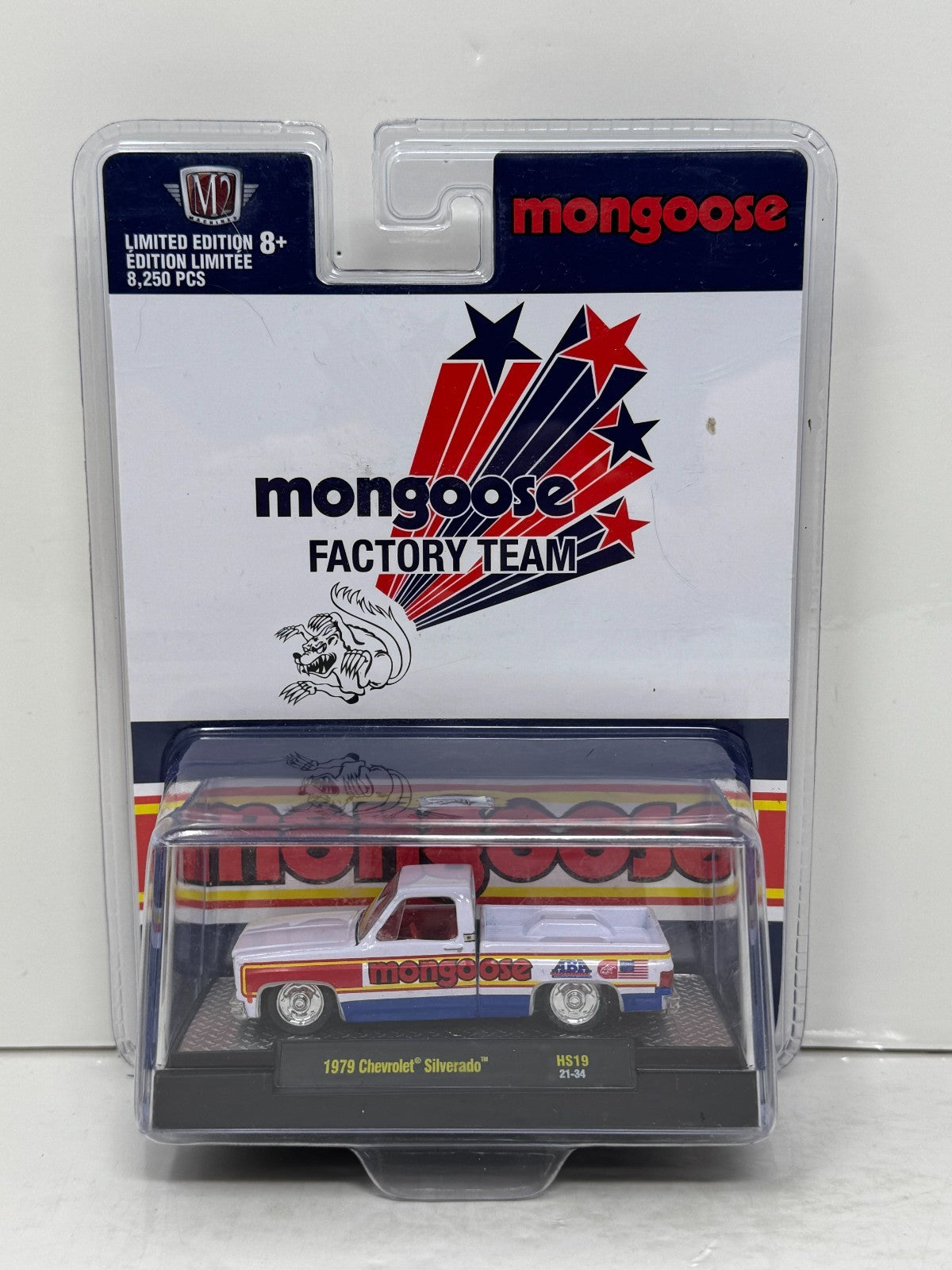 M2 Machines Mongoose Factory Team 1979 Chevrolet Silverado 1:64 Diecast