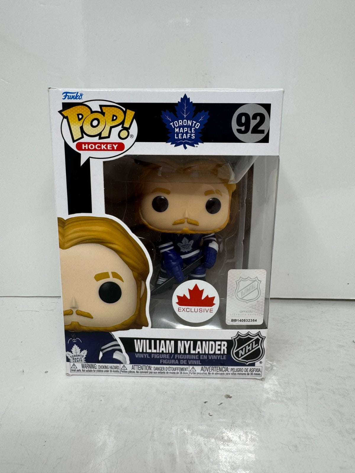 Funko Pop! Hockey William Nylander #92 Toronto Maple Leafs Vinyl Figure