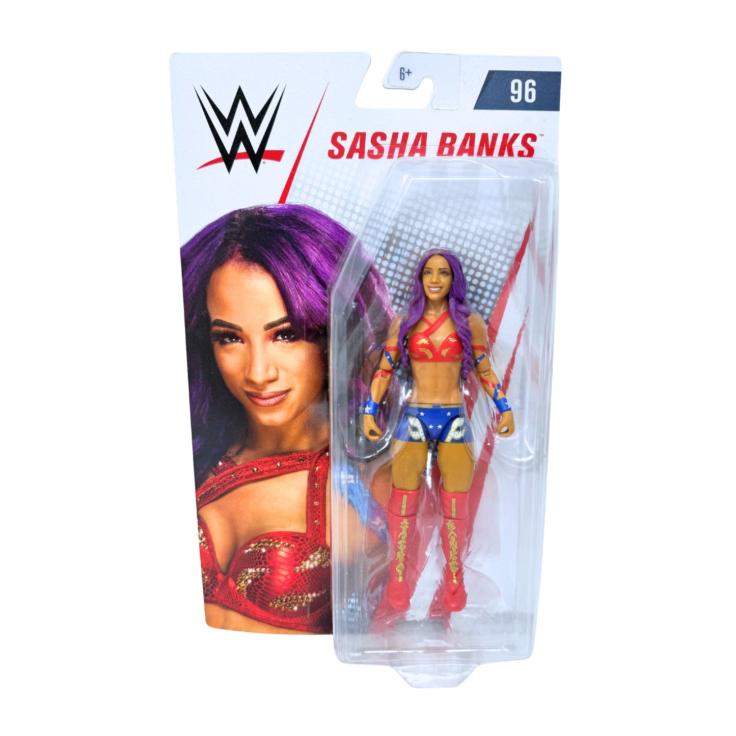 Mattel WWE Sasha Banks #96 Basic Series Wrestling Action Figure
