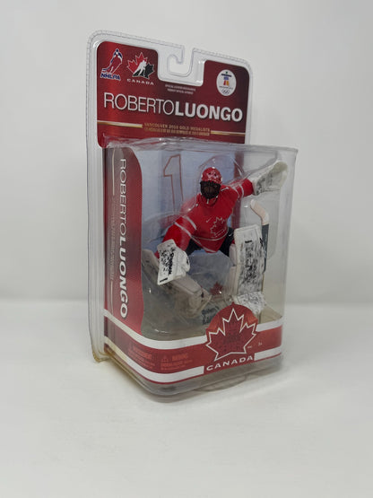 McFarlane NHL Roberto Luongo Team Canada Vancouver 2010 Olympics CHASE Figure