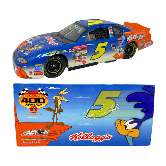 Action NASCAR Terry Labonte #5 Kellogg’s Looney Tunes 2002 Chevy 1:24 Diecast