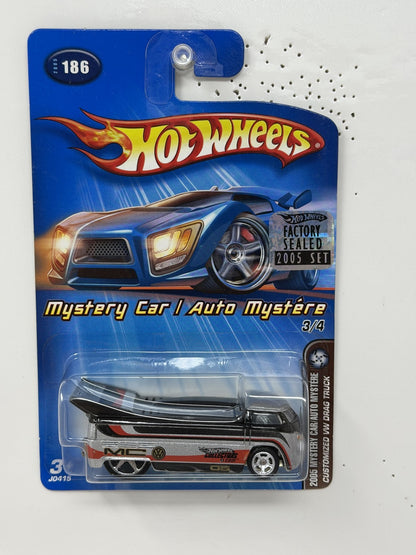 Hot Wheels 2005 Mystery Car Customized VW Drag Truck 1:64 Diecast Factory Sealed