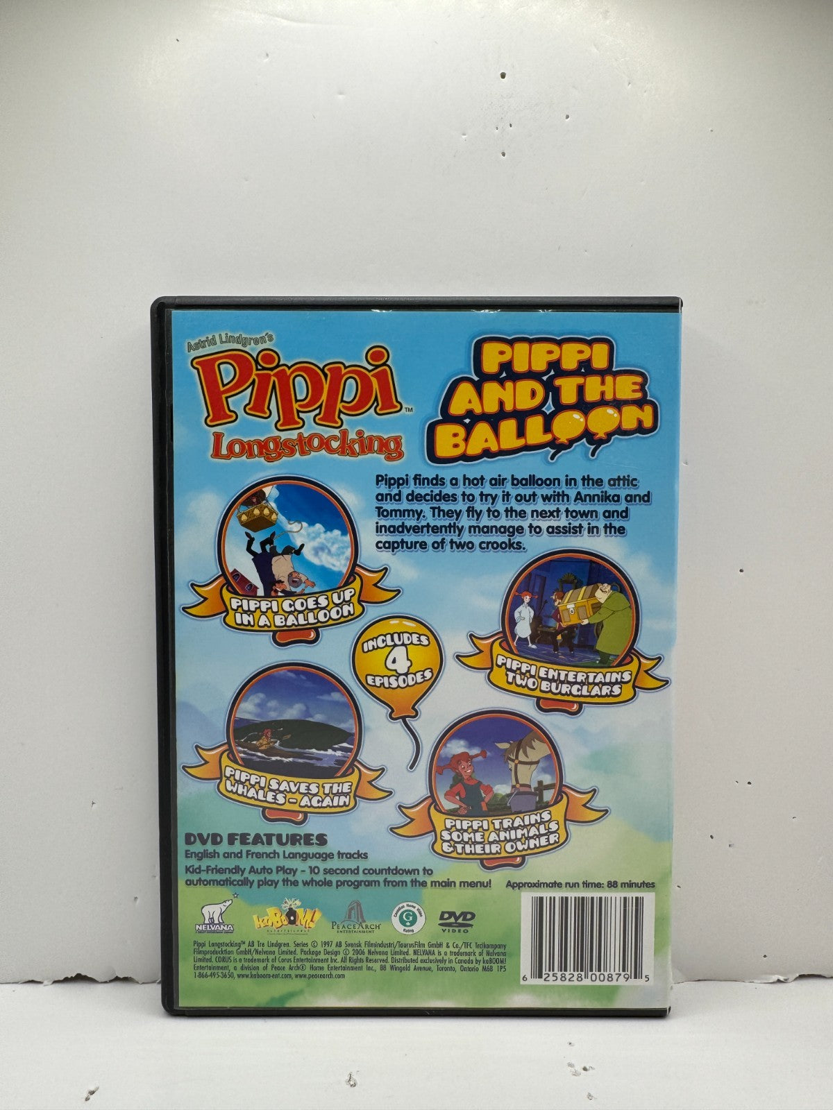 Pippi Longstocking Pippi and the Balloon (DVD) Kids Family