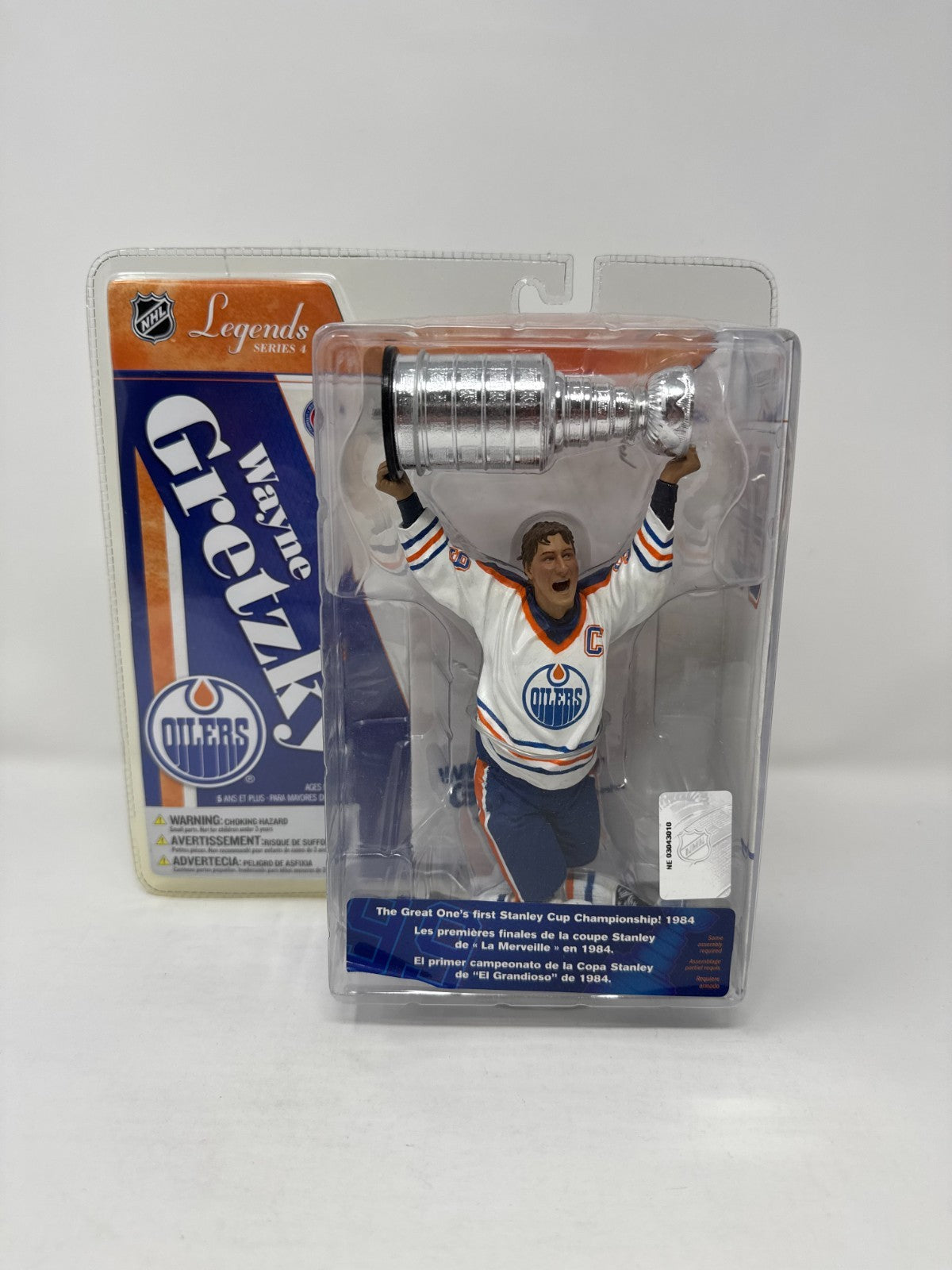 McFarlane NHL Wayne Gretzky Edmonton Oilers Legends Series 4 Figure