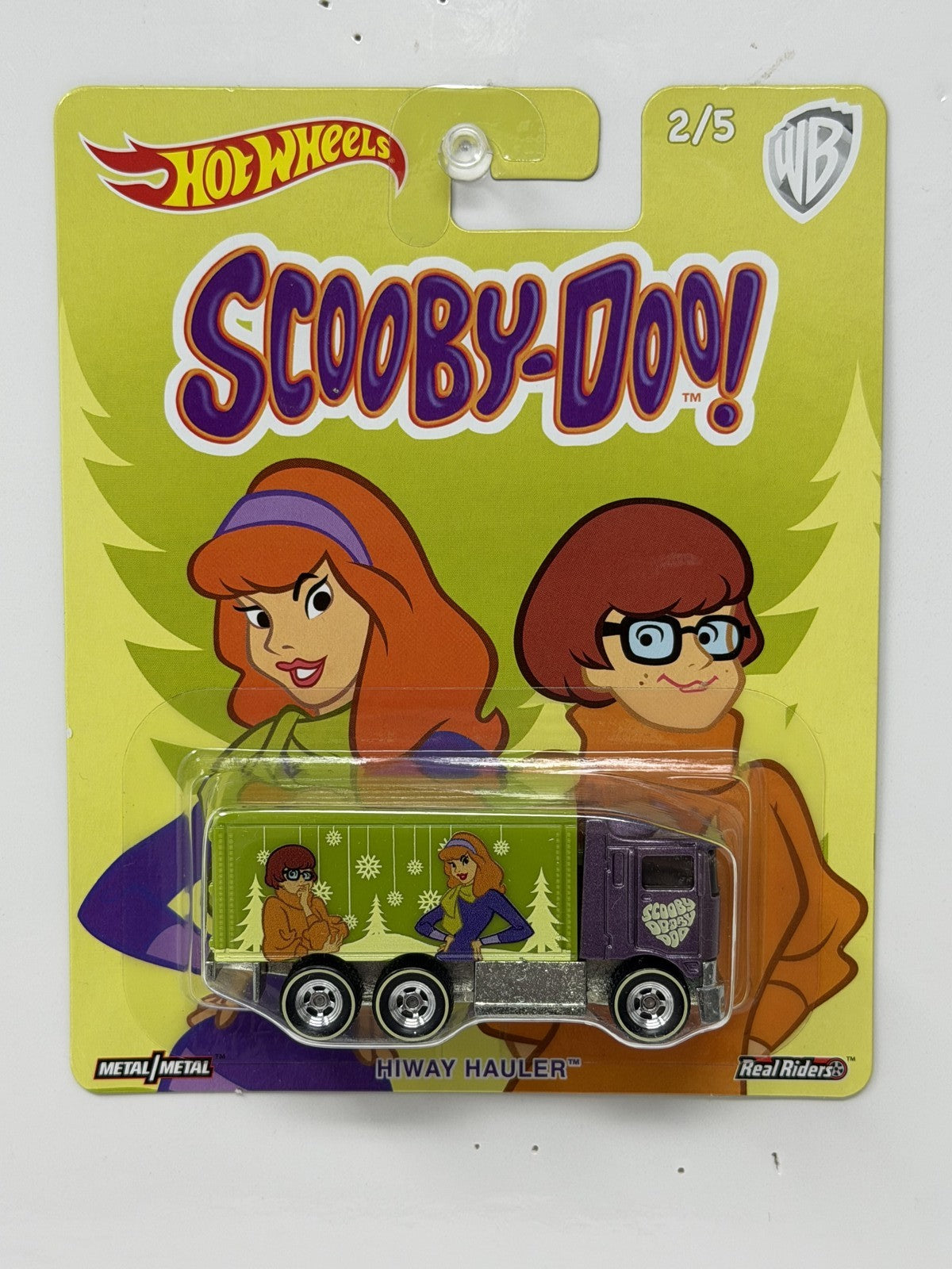 Hot Wheels Scooby-Doo Hiway Hauler 1:64 Diecast Real Riders