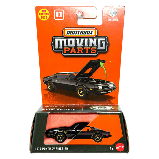 Matchbox Moving Parts 1977 Pontiac Firebird 1:64 Diecast