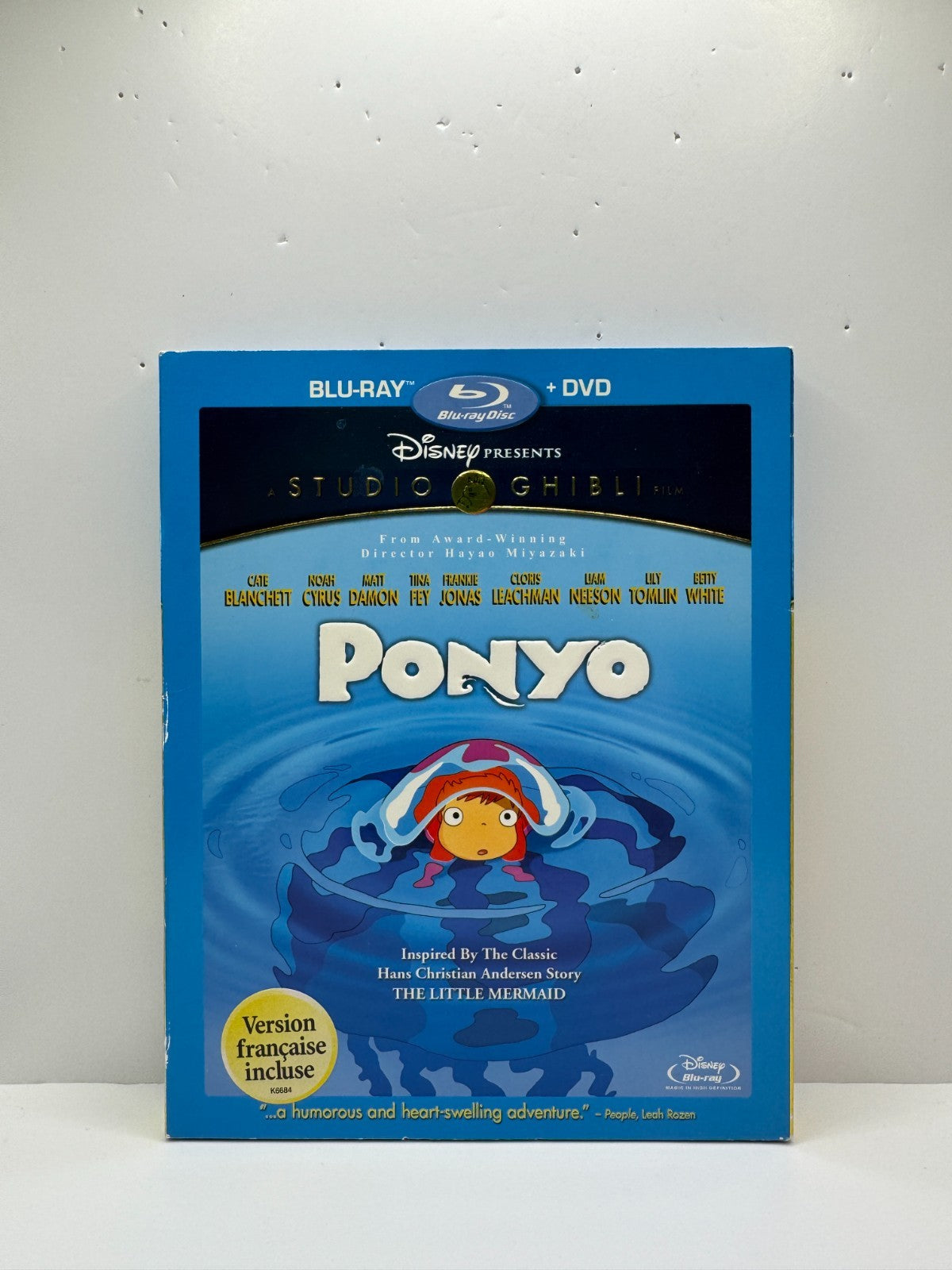 Ponyo (Blu-ray) Noah Cyrus Studio Ghibli Anime