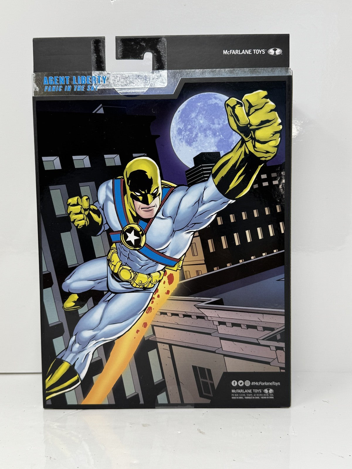 McFarlane DC Multiverse Agent Liberty Platinum Edition Action Figure