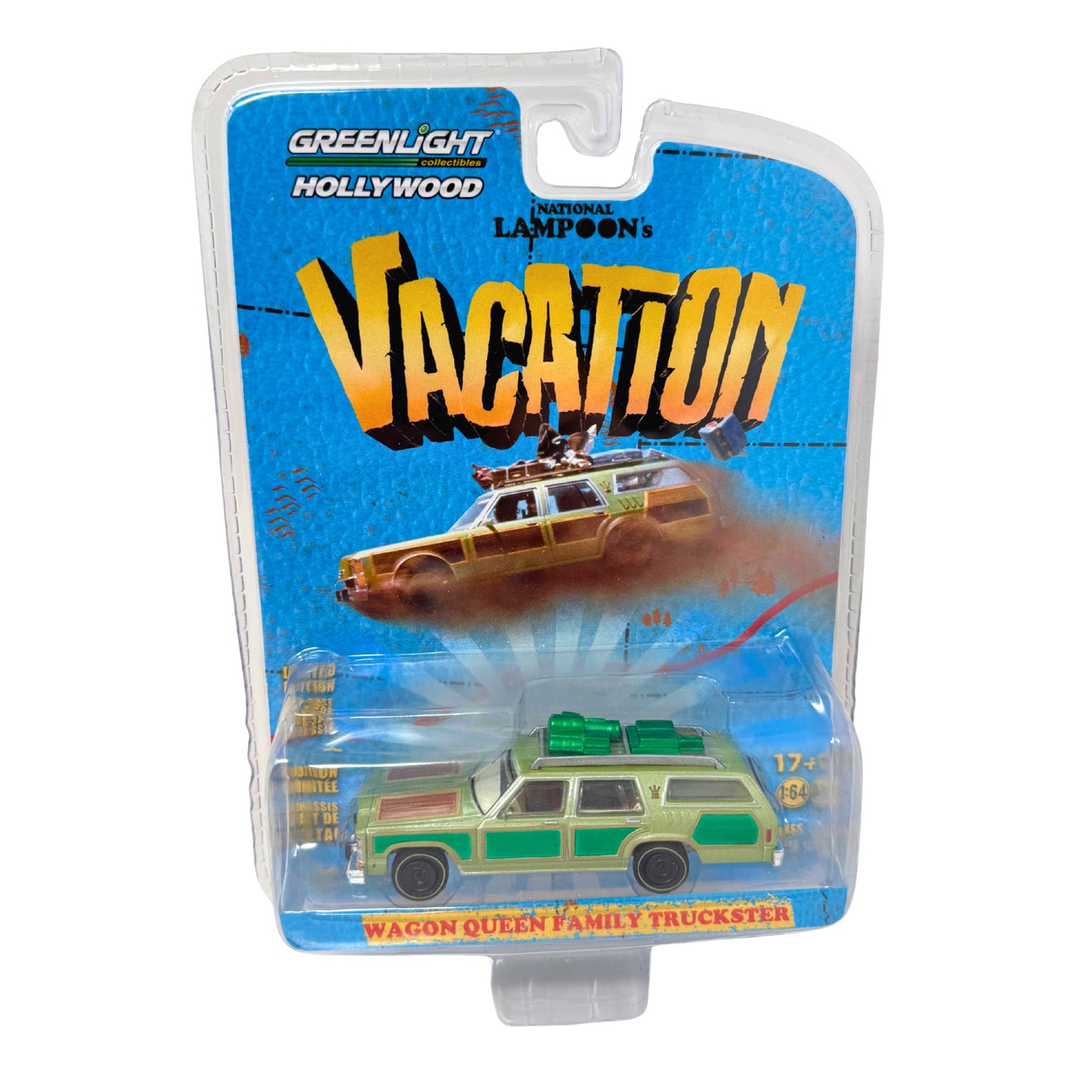 Greenlight Hollywood Vacation Wagon Queen Family Truckster CHASE 1:64 Diecast