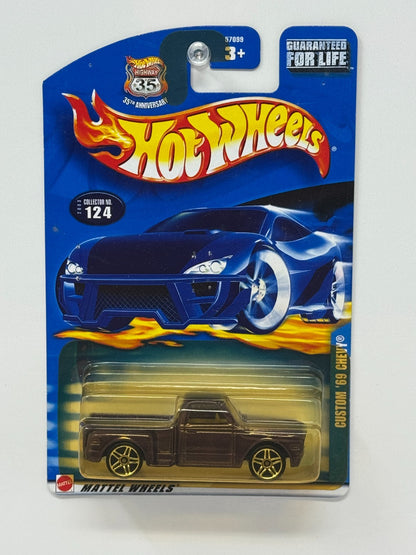 Hot Wheels Custom 1969 Chevy Pickup 1:64 Diecast
