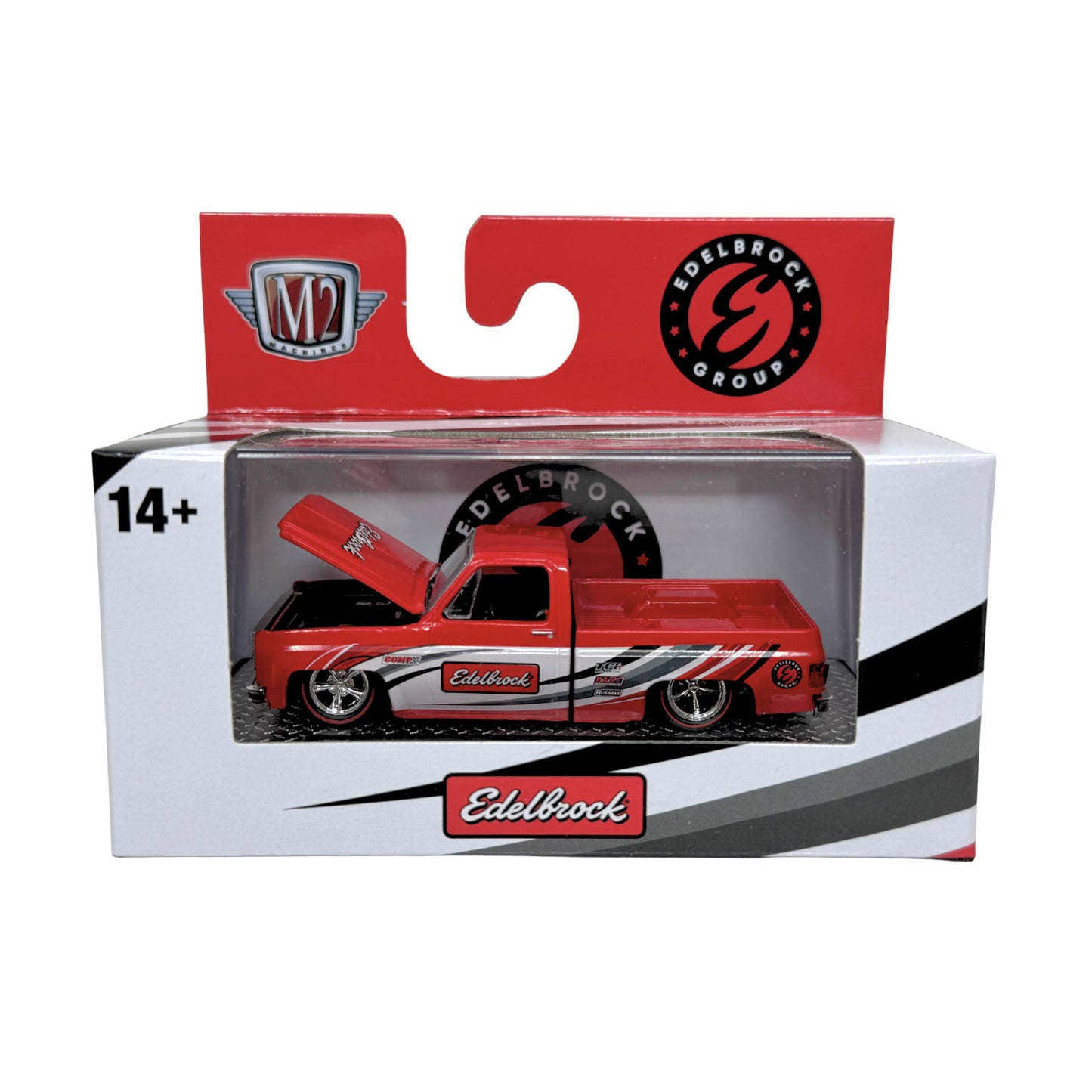 M2 Machines Edelbrock 1975 Chevrolet Cheyenne Super 10 Custom SS 1:64 Diecast