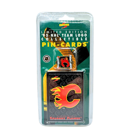 Calgary Flames 1995 Score Pin-Cards NHL Team Logo Lapel Pin