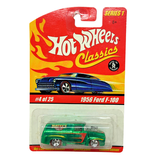 Hot Wheels Classics 1956 Ford F-100 Truck Series 1 1:64 Diecast