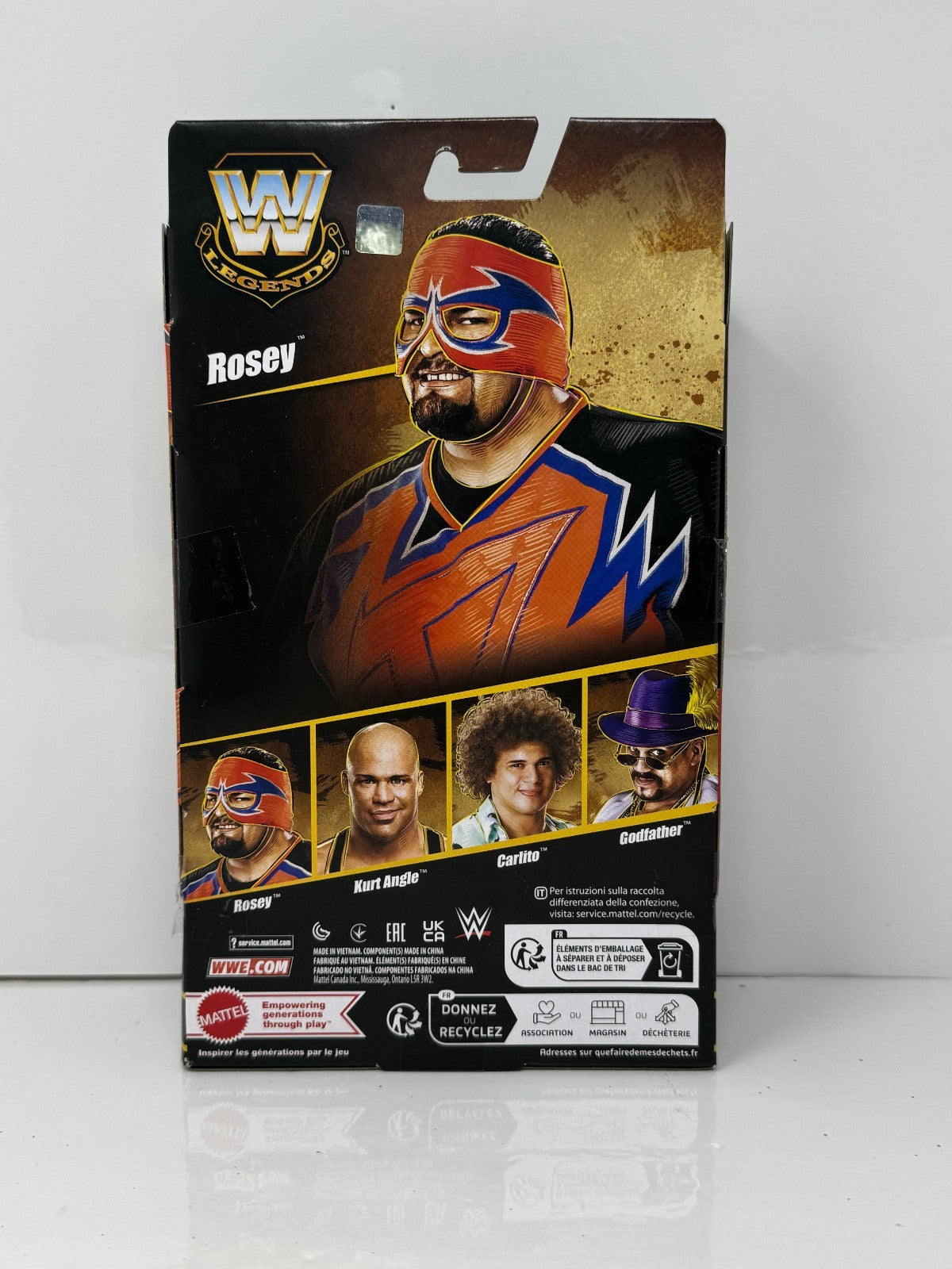 Mattel WWE Legends Series 26 Rosey Action Figure