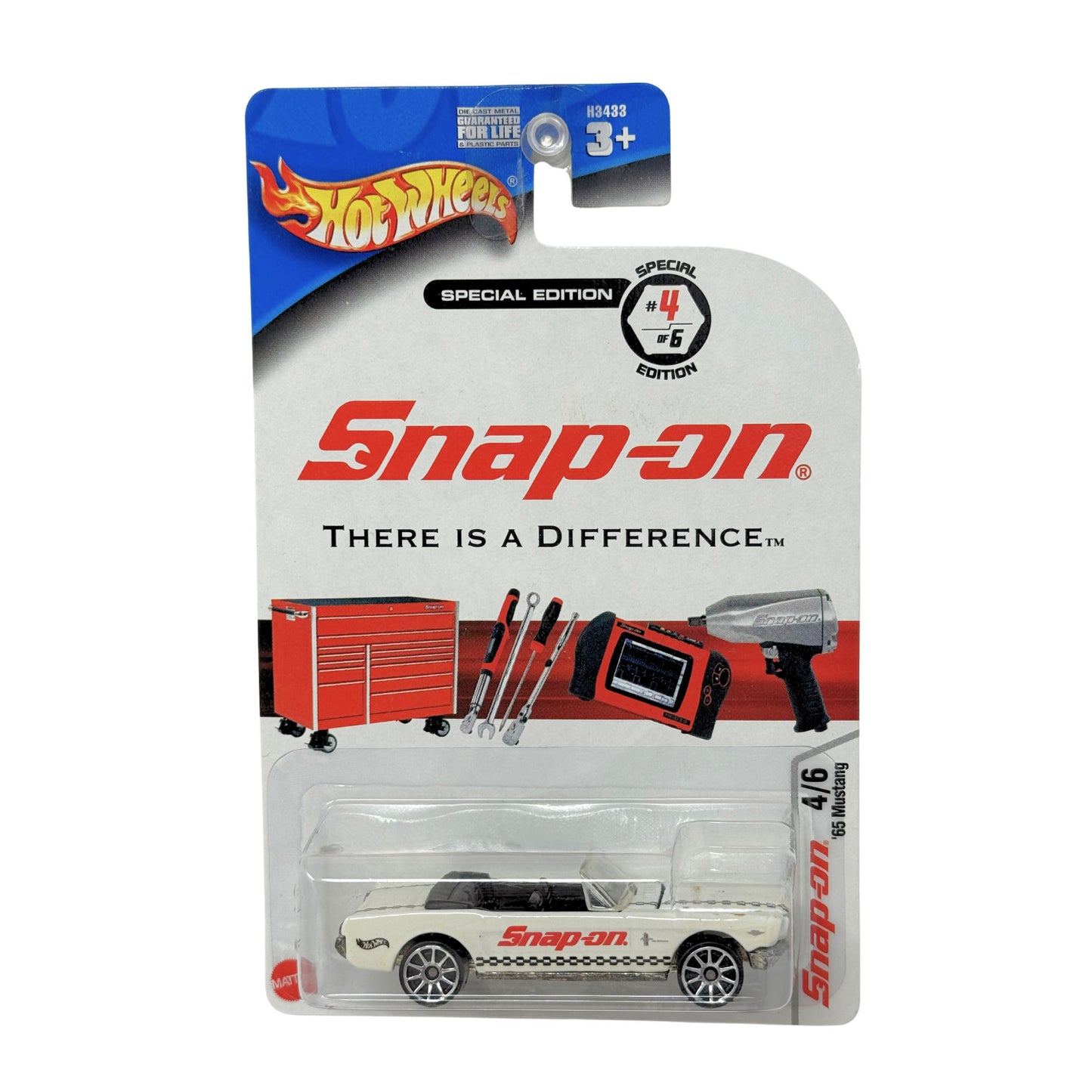 Hot Wheels Snap-On 1965 Ford Mustang 1:64 Diecast