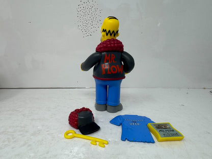 Simpsons World of Springfield Mr. Plow & Plow King Playmates Figures
