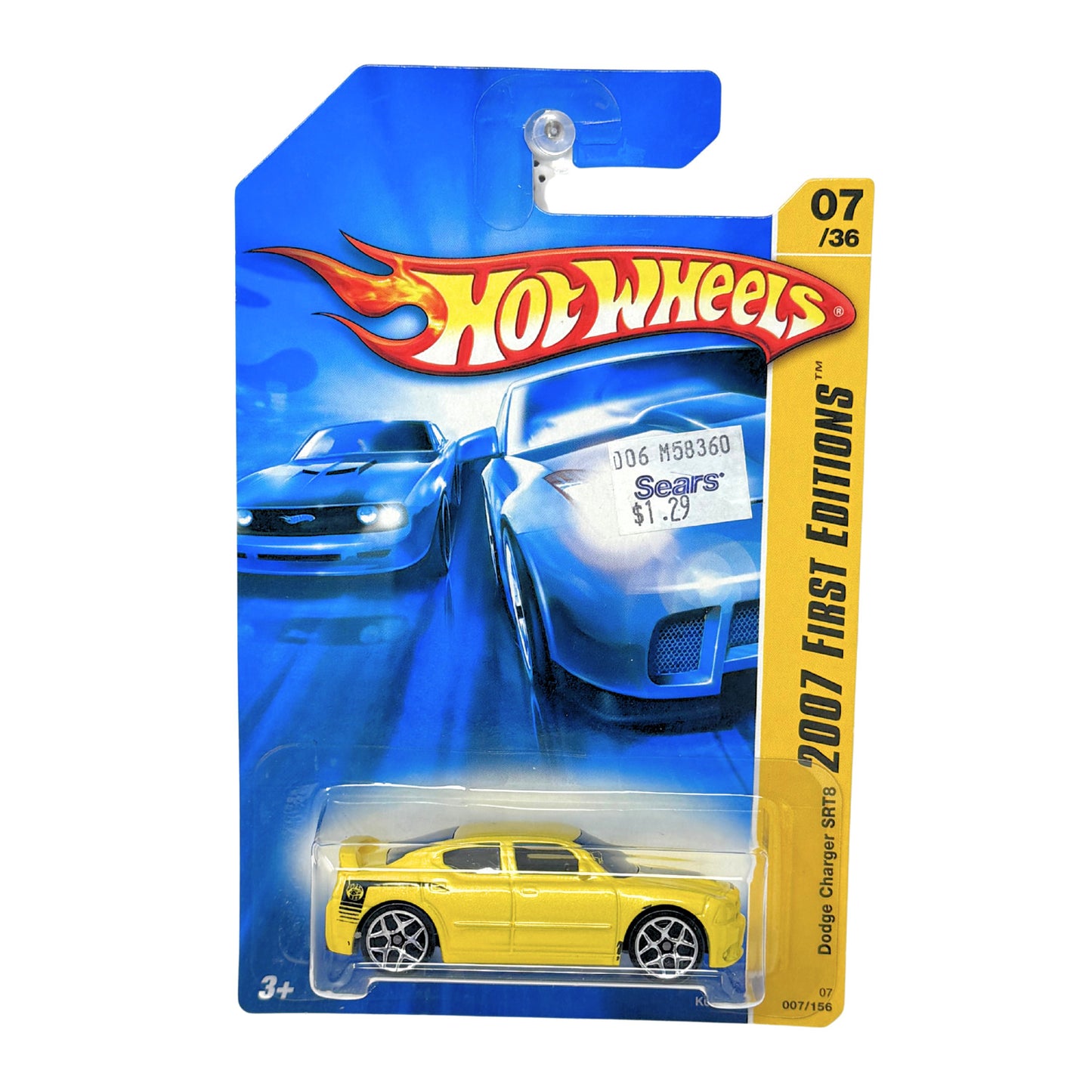 Hot Wheels First Editions Dodge Charger SRT8 1:64 Diecast Yellow