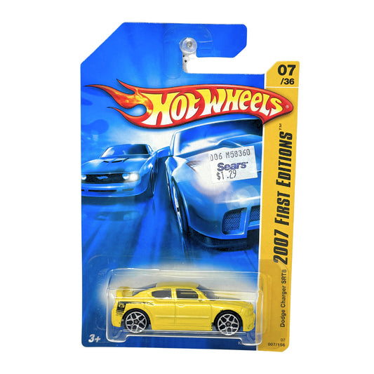 Hot Wheels First Editions Dodge Charger SRT8 1:64 Diecast Yellow