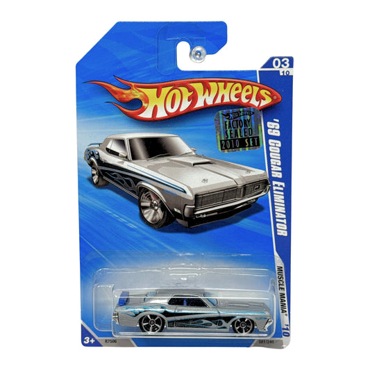 Hot Wheels Muscle Mania Mercury Cougar Eliminator 1:64 Diecast Factory Sealed