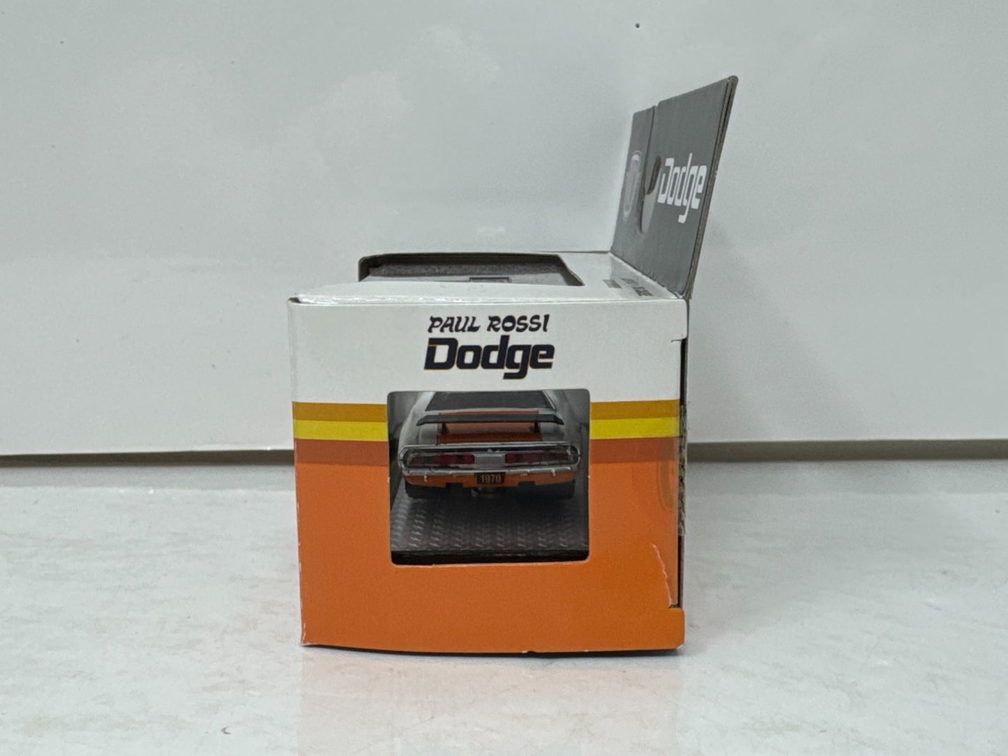 M2 Machines 1970 Dodge Challenger T/A Paul Rossi Drag Car 1:64 Diecast Auto'd