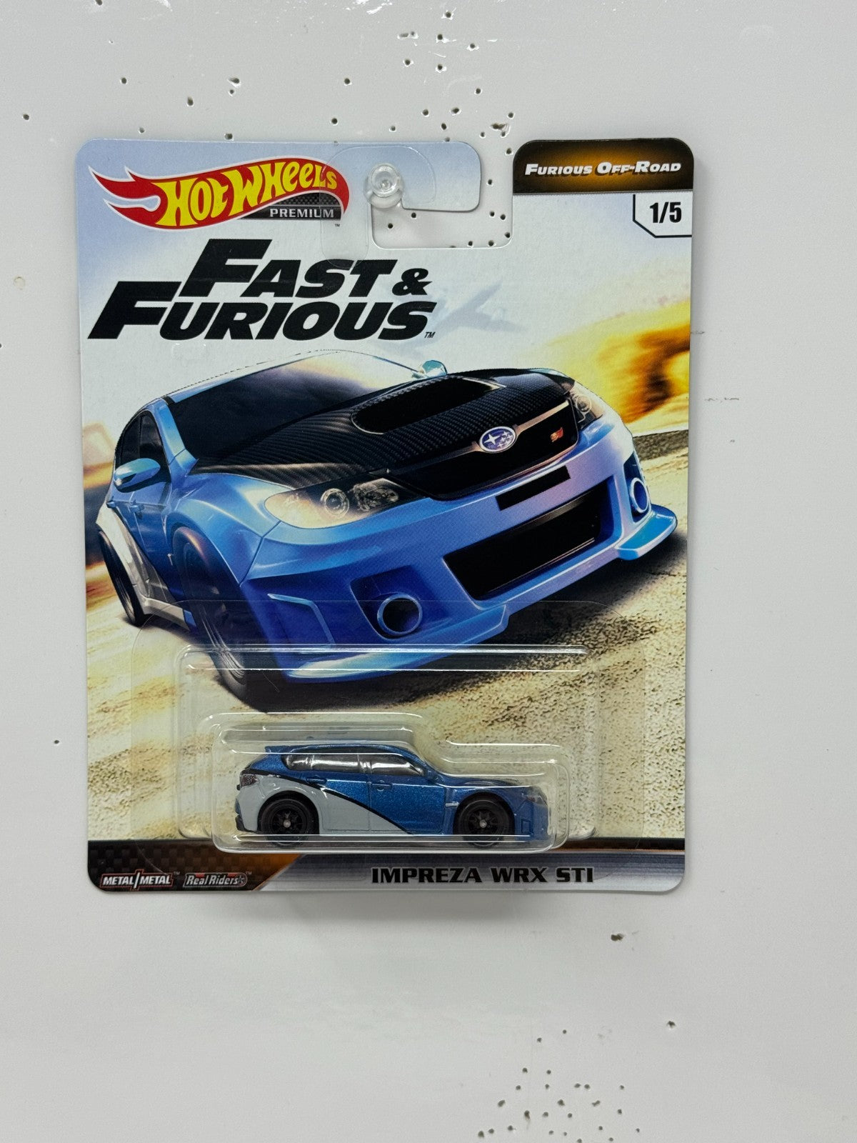 Hot Wheels Premium Fast & Furious Subaru Impreza WRX STI 1:64 Diecast
