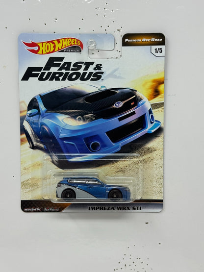 Hot Wheels Premium Fast & Furious Subaru Impreza WRX STI 1:64 Diecast