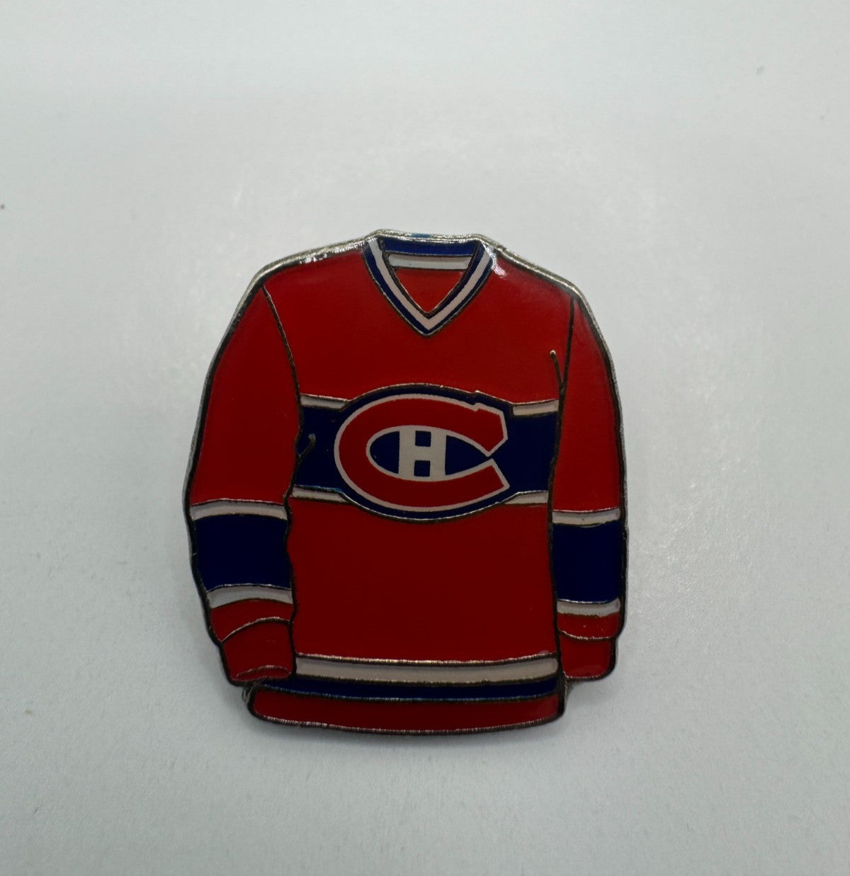 Montreal Canadiens Red Jersey NHL Hockey Lapel Pin V2