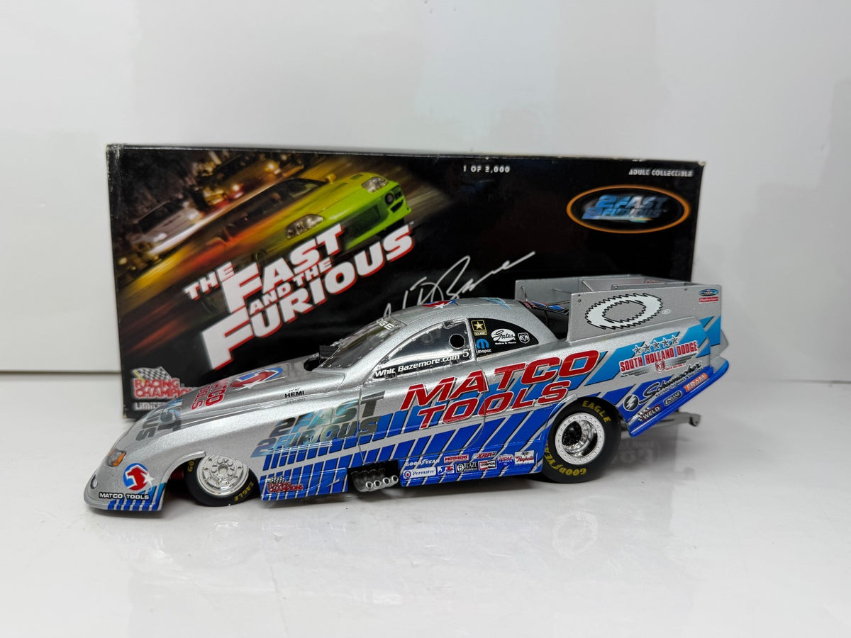 Racing Champions NHRA Whit Bazemore Fast Furious Dodge Funny Car 1:24 Diecast