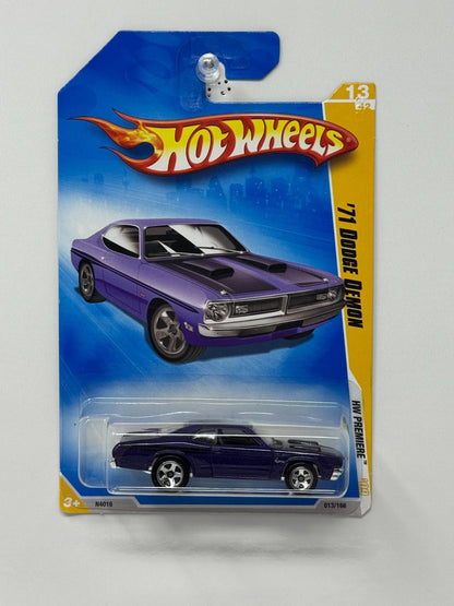 Hot Wheels Premiere 1971 Dodge Demon 1:64 Diecast Purple