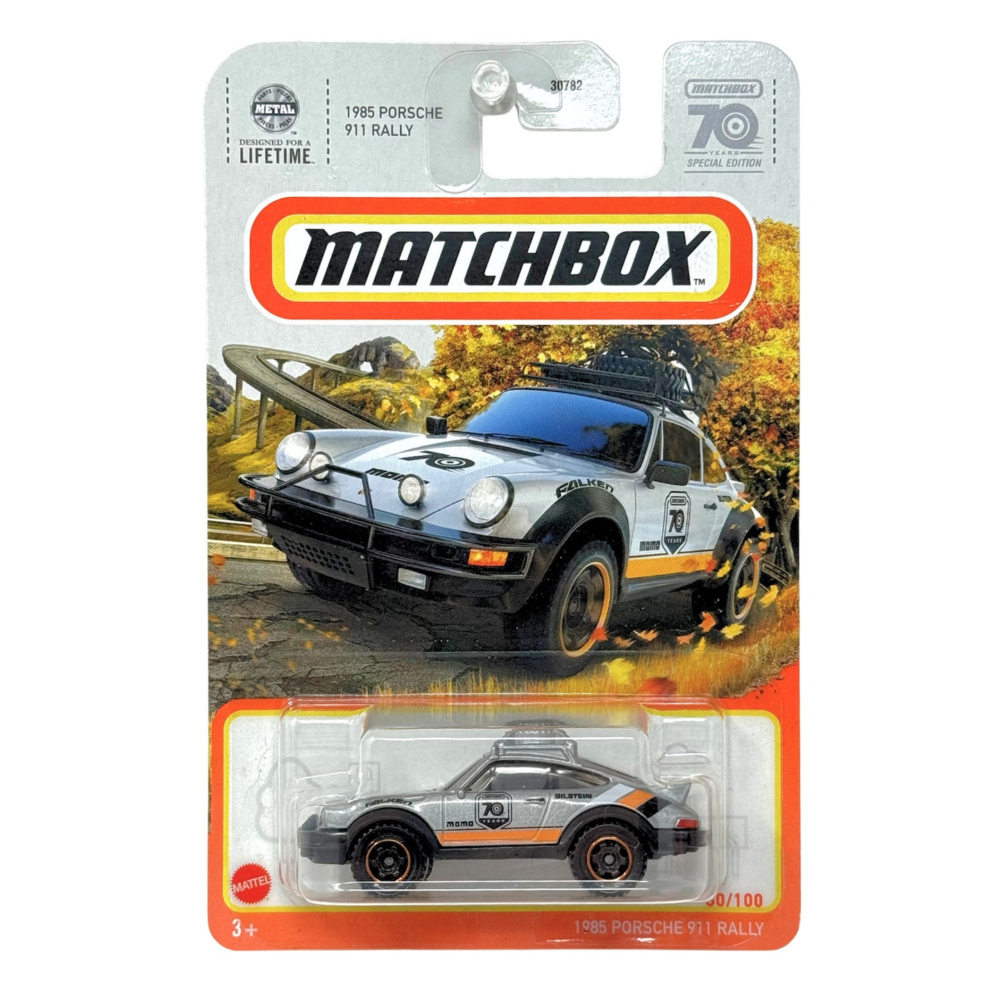 Matchbox 1985 Porsche 911 Rally 1:64 Diecast