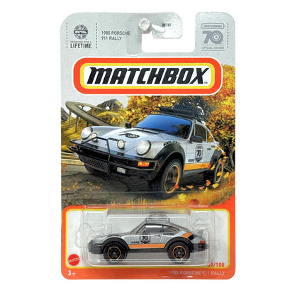 Matchbox 1985 Porsche 911 Rally 1:64 Diecast