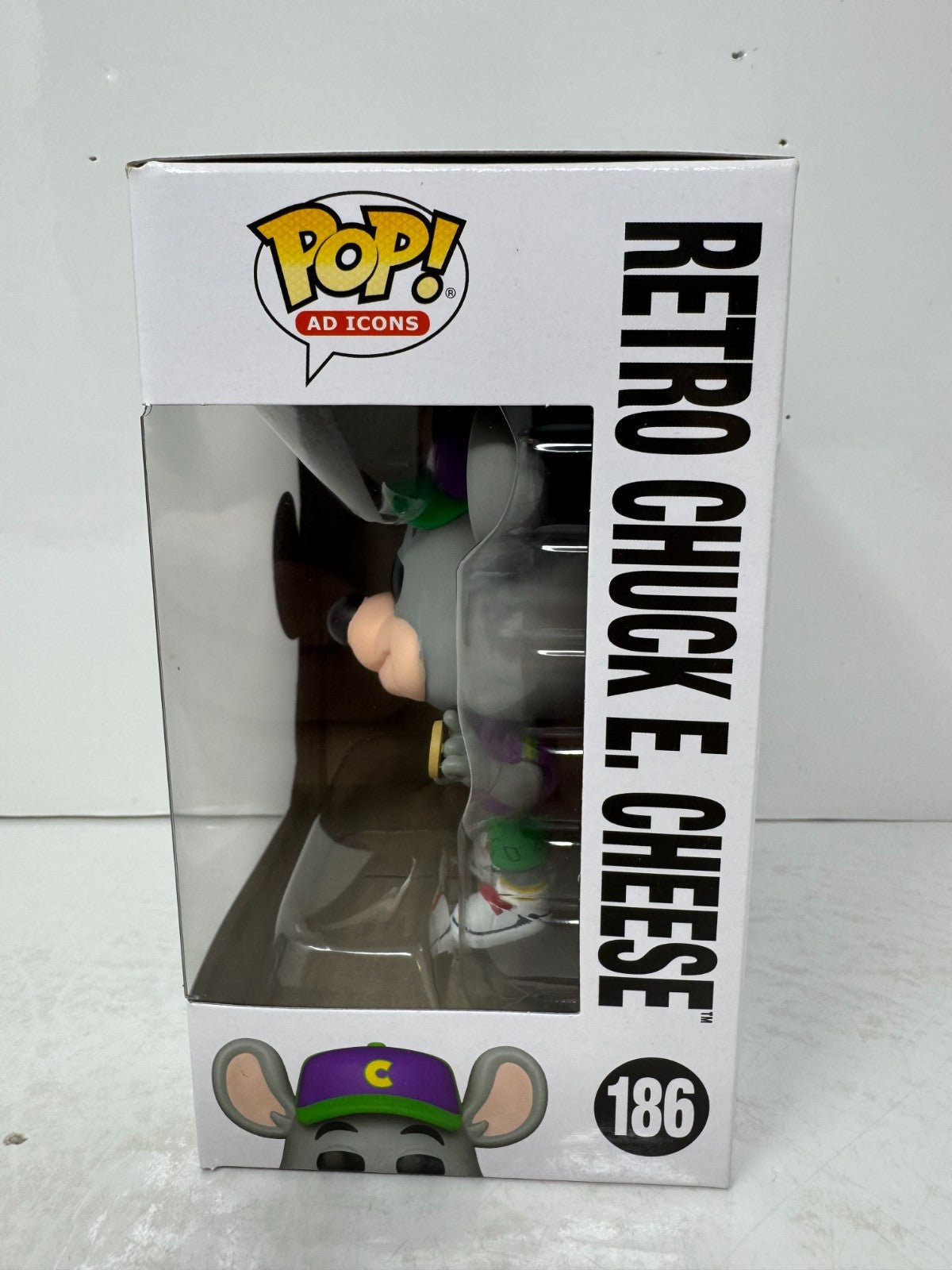Funko Pop! AD Icons Chuck E. Cheese's #186 Retro Chuck E. Cheese Vinyl Figure