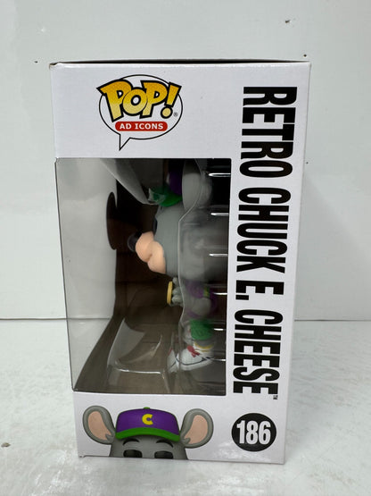 Funko Pop! AD Icons Chuck E. Cheese's #186 Retro Chuck E. Cheese Vinyl Figure