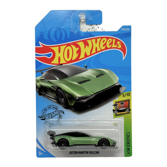 Hot Wheels Exotics Aston Martin Vulcan 1:64 Diecast Green