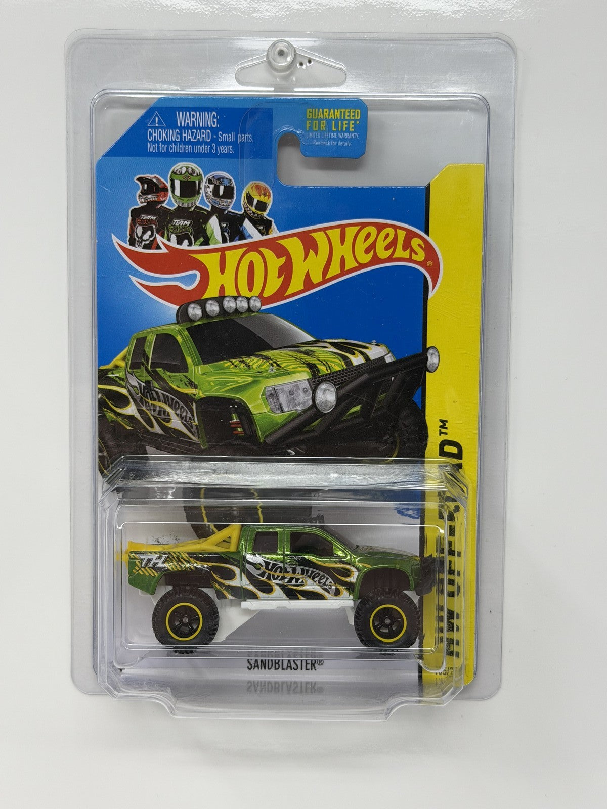 Hot Wheels Super Treasure Hunt Sandblaster Hot Trucks 1:64 Diecast STH