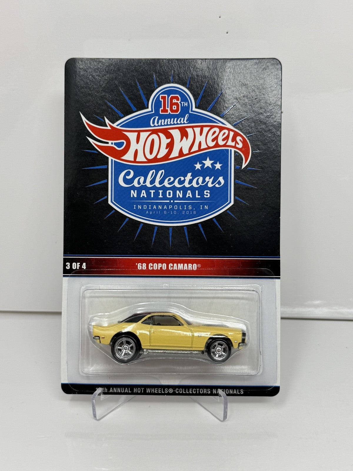 Hot Wheels 2016 16th Collector Nationals 1968 Chevrolet COPO Camaro 1:64 Diecast