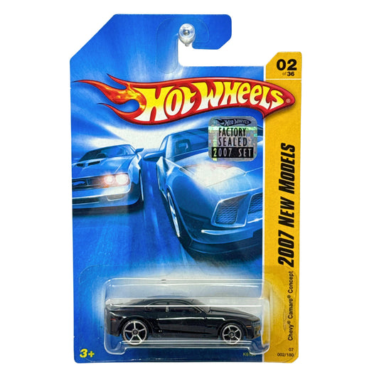 Hot Wheels New Models Chevrolet Camaro Concept 1:64 Diecast Factory Sealed Black