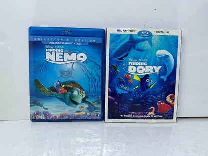 Finding Nemo (Blu-ray) Disney Pixar Finding Dory 2-Movie Collection